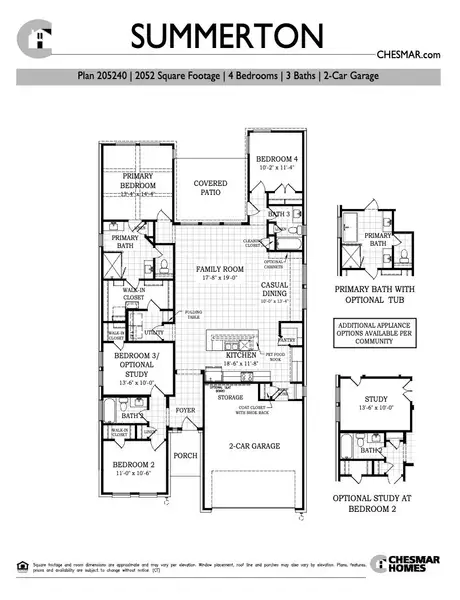 2D floor plan layout for the Summerton by Chesmar Homes in Alsatian Oaks, Castroville, TX (Image 3). 2D floor plan layout for the Summerton by Chesmar Homes in Alsatian Oaks, Castroville, TX (Image 3).
