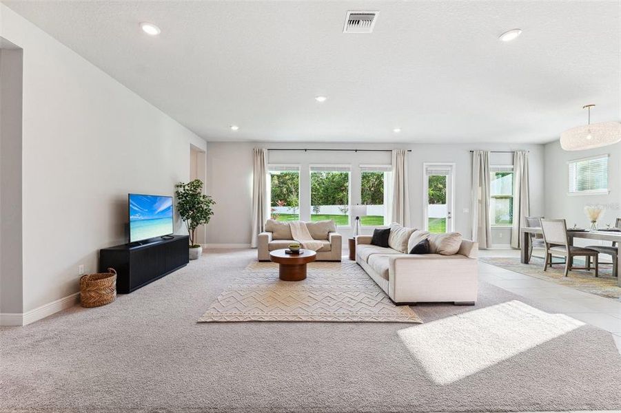 Furnished interior view inside a new home in Copeland Creek, Odessa (Image 8). Furnished interior view inside a new home in Copeland Creek, Odessa (Image 8).