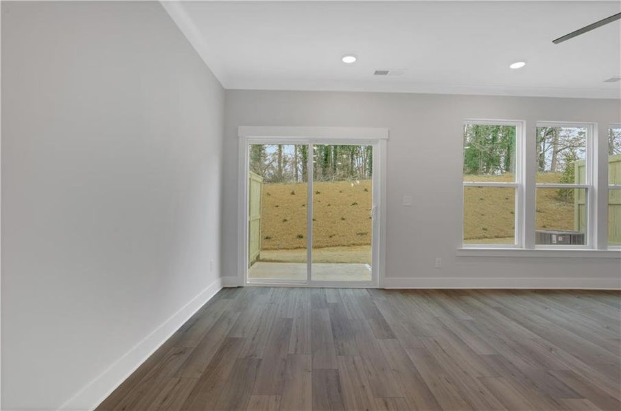 Spacious, unfurnished interior of a new home in , Dawsonville (Image 27).