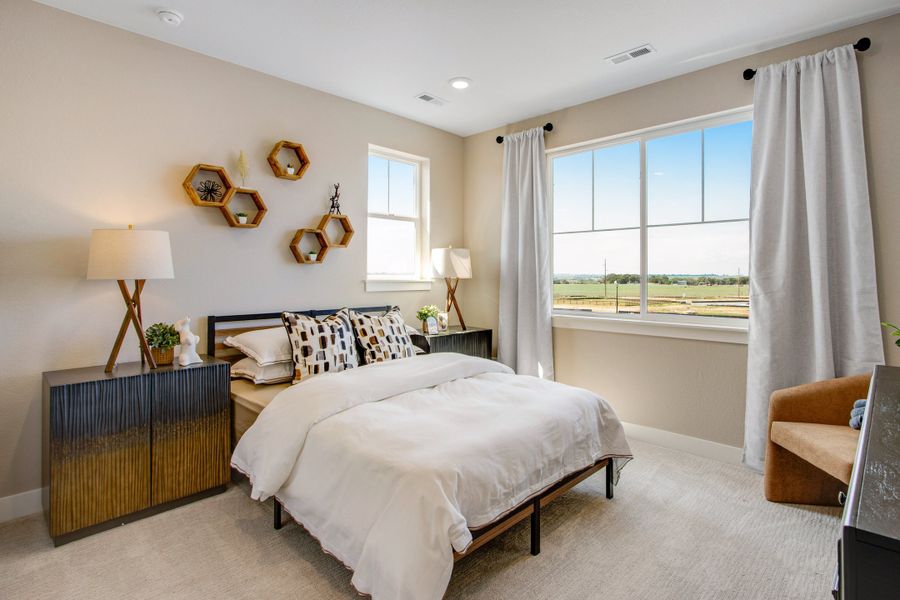 Representative furnished interior of a home built from the The Calloway by Tri Pointe Homes in Cordovan, Firestone (Image 34). Representative furnished interior of a home built from the The Calloway by Tri Pointe Homes in Cordovan, Firestone (Image 34).