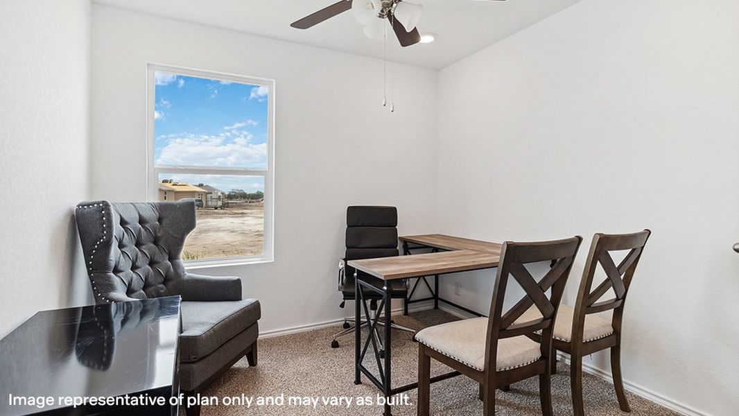 Furnished interior view inside a new home in Sonora, San Antonio (Image 17).