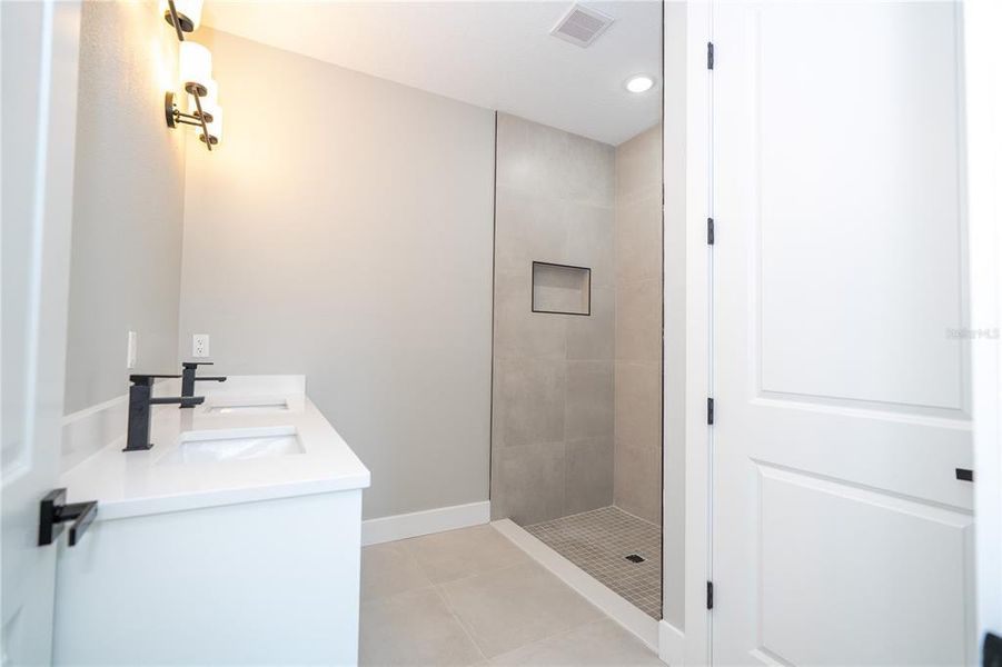 Furnished interior view inside a new home in , Port Charlotte (Image 15). Furnished interior view inside a new home in , Port Charlotte (Image 15).