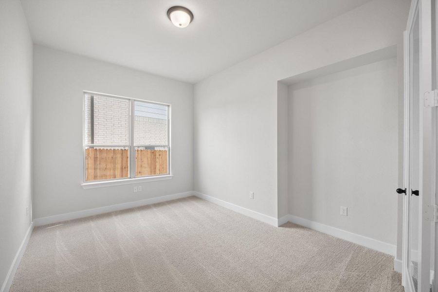 Spacious, unfurnished interior of a new home in Santa Rita Ranch - 60', Liberty Hill (Image 13). Spacious, unfurnished interior of a new home in Santa Rita Ranch - 60', Liberty Hill (Image 13).