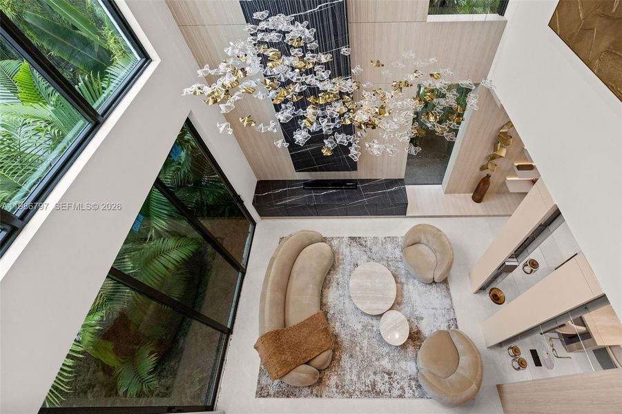 Double Height Ceiling Upstairs Corridor View