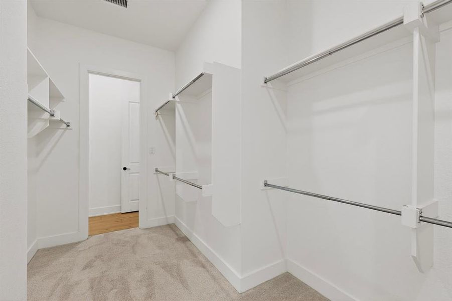 Primary Bedroom Closet Primary Bedroom Closet