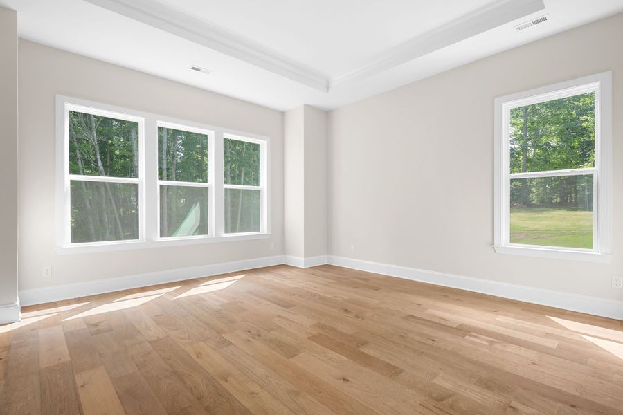 Representative unfurnished interior of a home built from the Davidson by Greybrook Homes in Shepherds Trace, Clover (Image 29). Representative unfurnished interior of a home built from the Davidson by Greybrook Homes in Shepherds Trace, Clover (Image 29).