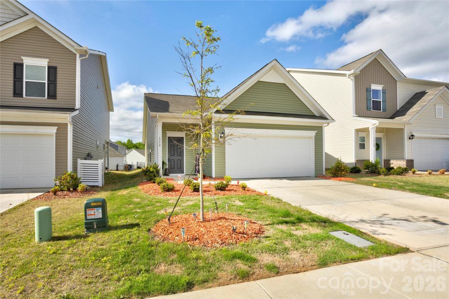Front exterior of a new home in , Salisbury, NC, highlighting curb appeal (Image 17).