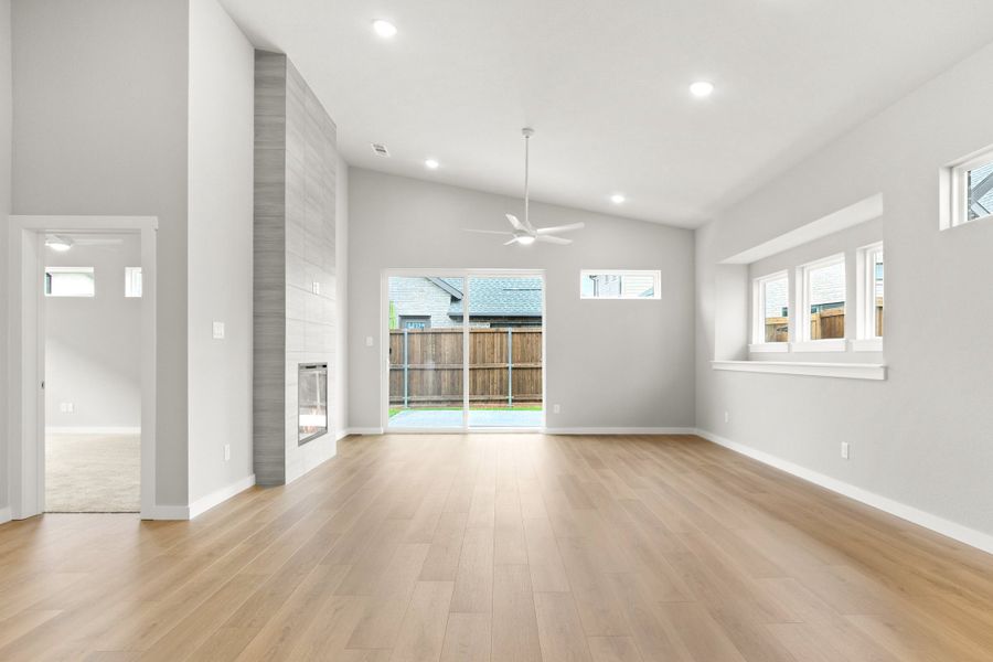 Spacious, unfurnished interior of a new home in Willow Grove Single-Family Homes, Melissa (Image 22). Spacious, unfurnished interior of a new home in Willow Grove Single-Family Homes, Melissa (Image 22).
