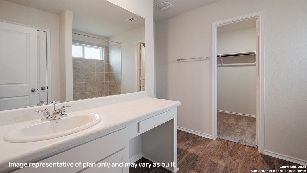 Furnished interior view inside a new home in Redbird Ranch, San Antonio (Image 4).