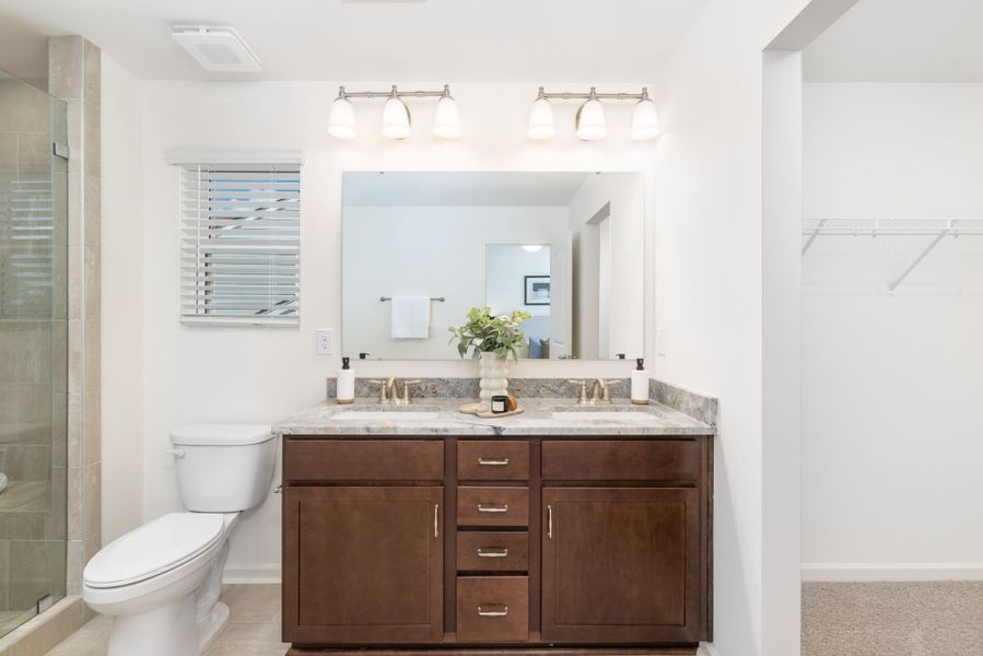 Furnished interior view inside a new home in Tanglewood East, Angier (Image 16). Furnished interior view inside a new home in Tanglewood East, Angier (Image 16).