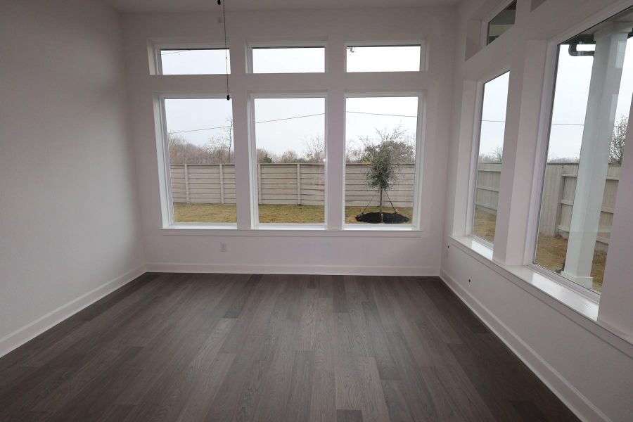 Spacious, unfurnished interior of a new home in Pomona 45' Homesites, Manvel (Image 5). Spacious, unfurnished interior of a new home in Pomona 45' Homesites, Manvel (Image 5).