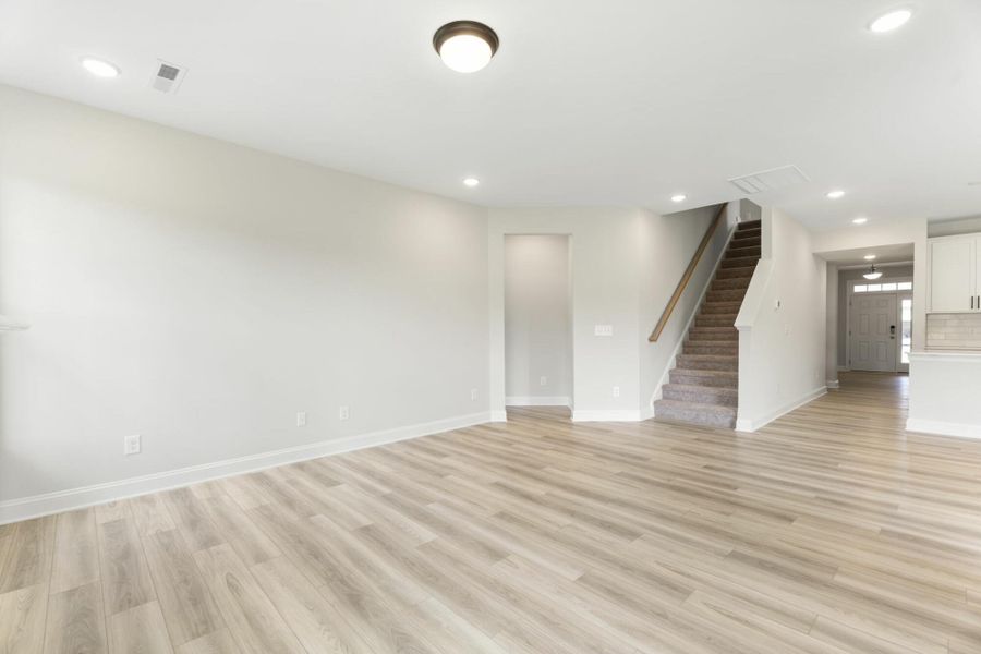 Spacious, unfurnished interior of a new home in Hopewell Garden, Winston-Salem (Image 27). Spacious, unfurnished interior of a new home in Hopewell Garden, Winston-Salem (Image 27).