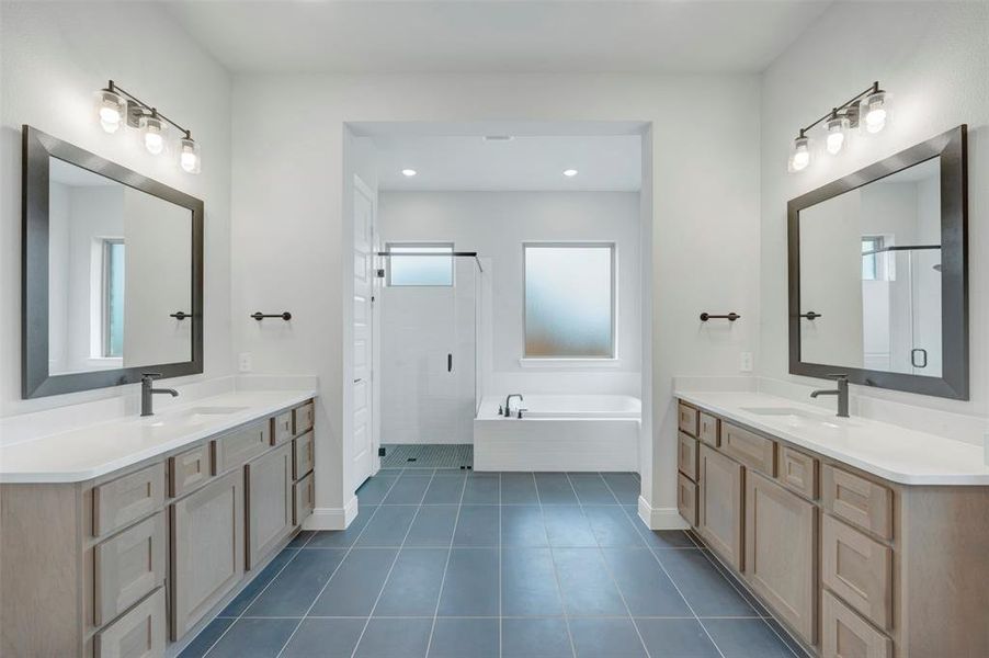 Furnished interior view inside a new home in Terraces – Estates, Rockwall (Image 9).