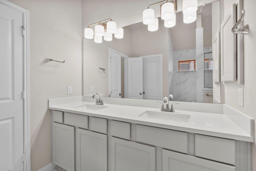 Furnished interior view inside a new home in Wildtree, Magnolia (Image 9).