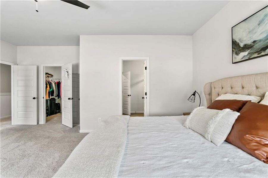 Furnished interior view inside a new home in , Cartersville (Image 9).