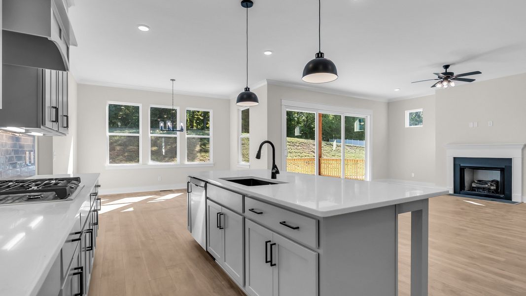 Furnished interior view inside a new home in Richvale Estates, Fairview (Image 17).