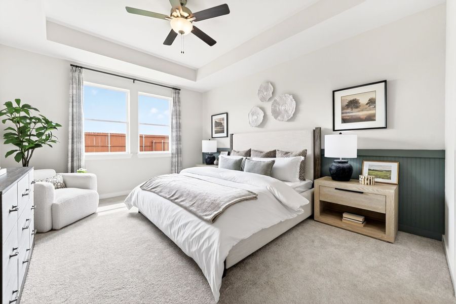 Representative furnished interior of a home built from the The Laurel M by Davidson Homes LLC in Parks at Foster Crossing, Anna (Image 30).