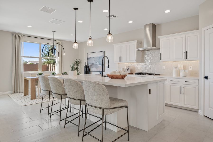 Furnished interior view inside a new home in Artisan at Asante, Surprise (Image 5).