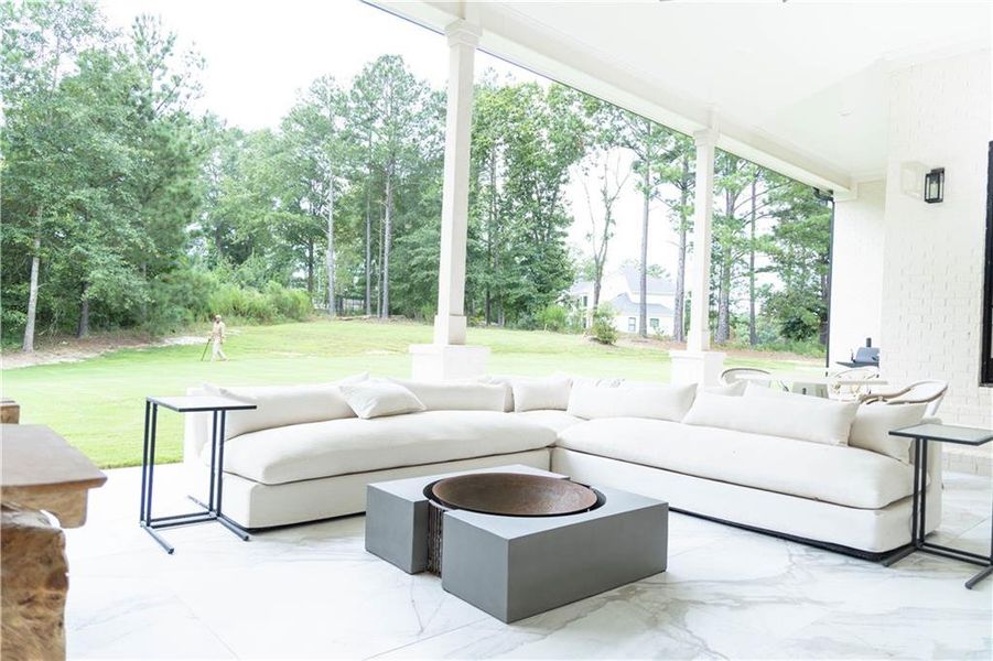 Furnished interior view inside a new home in , Stockbridge (Image 50).