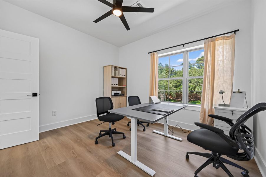 Furnished interior view inside a new home in , Conroe (Image 41).