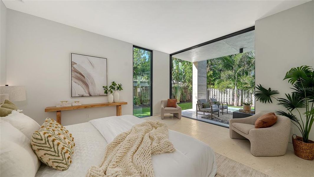 Furnished interior view inside a new home in , Sarasota (Image 45). Furnished interior view inside a new home in , Sarasota (Image 45).