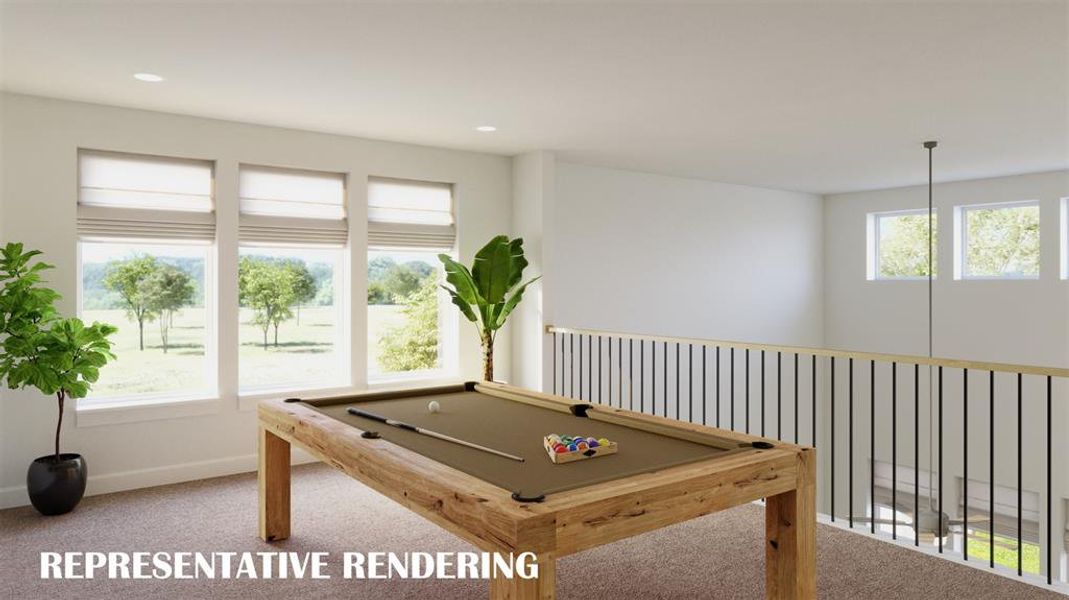 Light, bright and airy, the fun times never end in this over the top game room! VIRTUALLY STAGED RENDERING Light, bright and airy, the fun times never end in this over the top game room! VIRTUALLY STAGED RENDERING