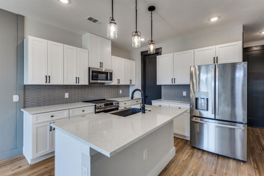 Furnished interior view inside a new home in , Princeton (Image 4).