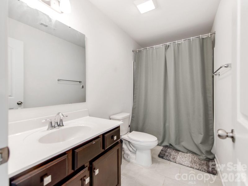 Furnished interior view inside a new home in Sutter's Mill II, Troutman (Image 9).