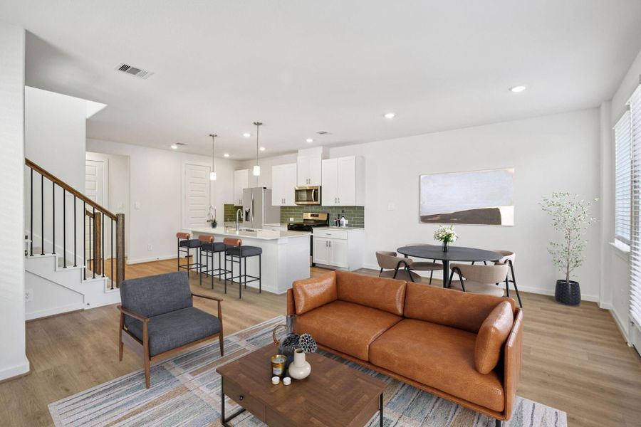 Photo is not of the actual home, but is an inspirational photo of builder’s model home and may depict options, furnishings, and/or decorator features that are not included Photo is not of the actual home, but is an inspirational photo of builder’s model home and may depict options, furnishings, and/or decorator features that are not included