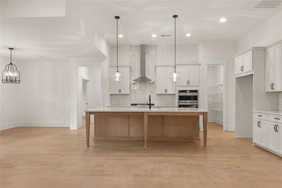 Furnished interior view inside a new home in Soleil Summit Chase, Snellville (Image 9).