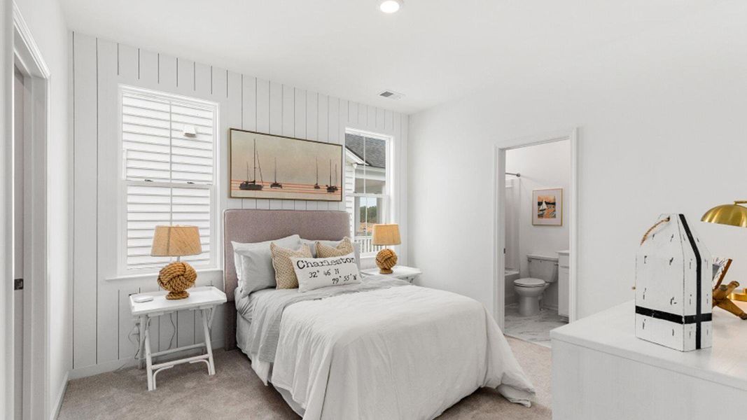 Furnished interior view inside a new home in , Summerville (Image 6).
