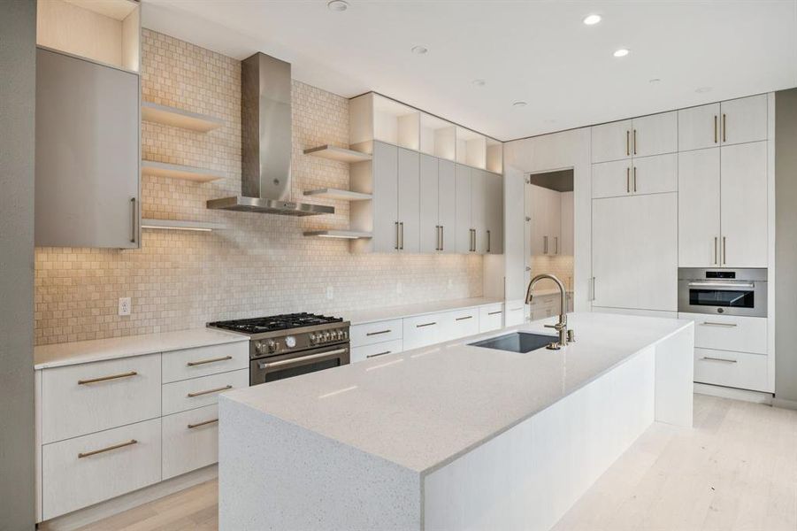 Furnished interior view inside a new home in , Roanoke (Image 7).