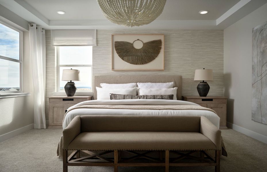 Representative furnished interior of a home built from the Brinnon II by Pulte Homes in Independence, Elizabeth (Image 5).