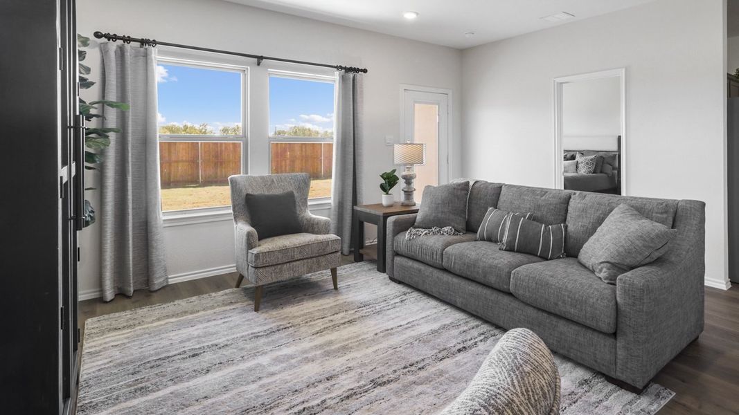 Furnished interior view inside a new home in Riverfield, Josephine (Image 24).