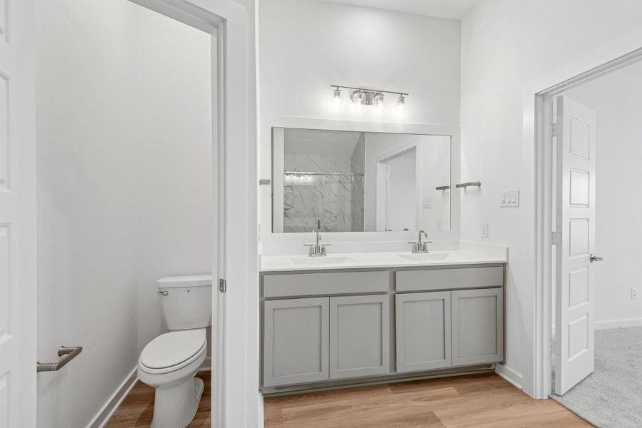 Furnished interior view inside a new home in Summerview, Fulshear (Image 7). Furnished interior view inside a new home in Summerview, Fulshear (Image 7).