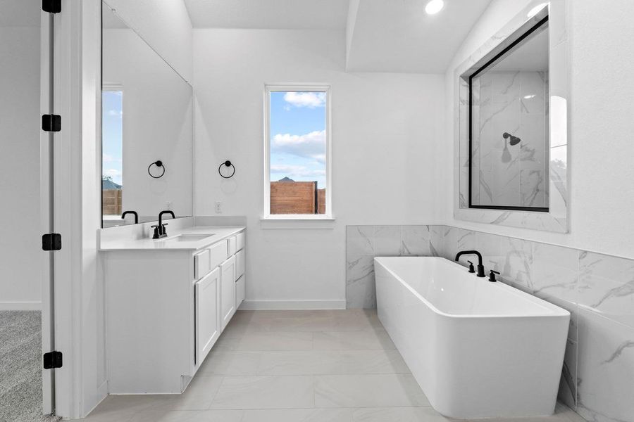 Furnished interior view inside a new home in Broken Oak, Georgetown (Image 10).