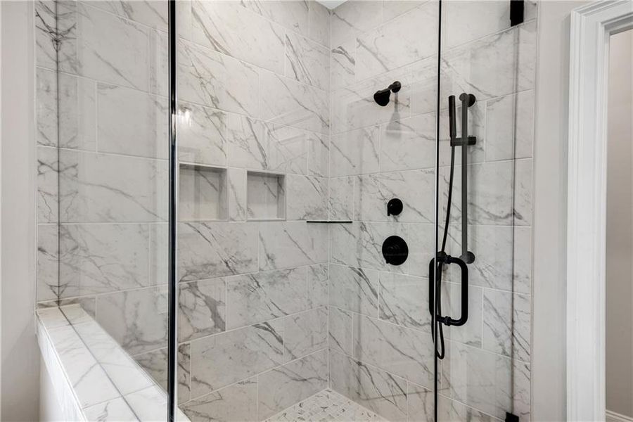 Close-up of interior finishes inside a home in The Retreat at Caney Creek, Alpharetta (Image 21).