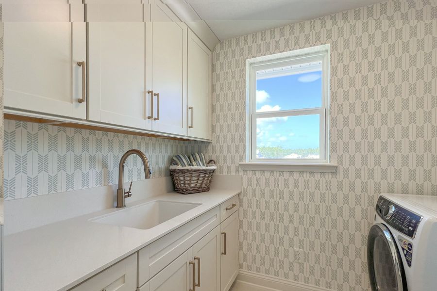 Representative furnished interior of a home built from the Liberty by Riverside Homes in Mariposa at EverRange, Jacksonville (Image 21).