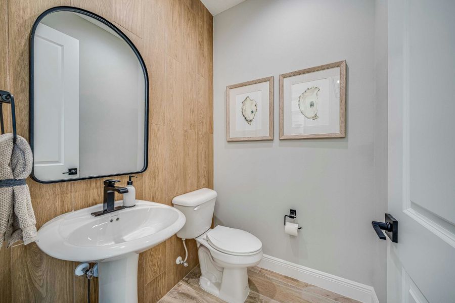 2D floor plan layout for the Willow Signature by GHO Homes in Belterra, Port St. Lucie, FL (Image 42).