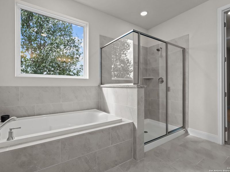 Furnished interior view inside a new home in Ladera, San Antonio (Image 19).