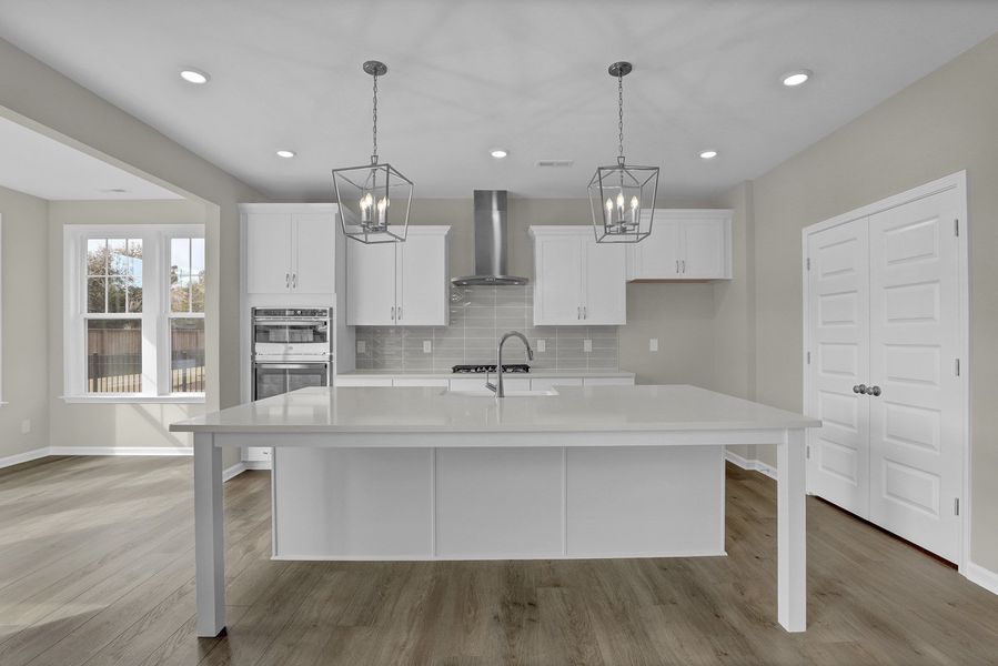 Furnished interior view inside a new home in East Wynd, Hampstead (Image 7).