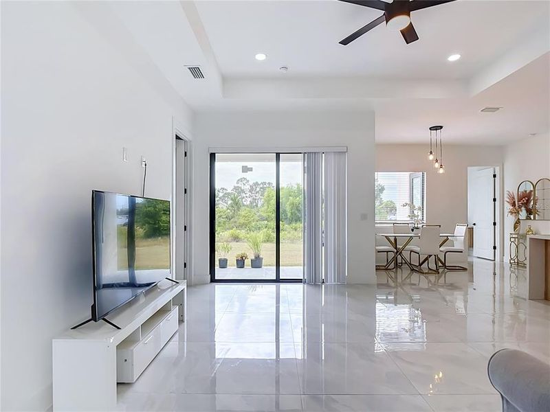 Furnished interior view inside a new home in , Lehigh Acres (Image 14). Furnished interior view inside a new home in , Lehigh Acres (Image 14).