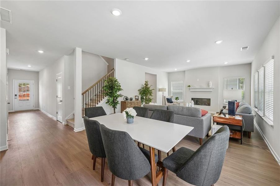 Furnished interior view inside a new home in Manning Mill, Adairsville (Image 48).
