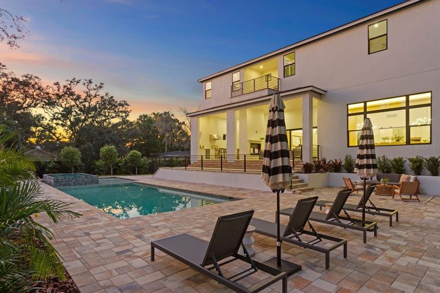 Exterior details and patio area of a home in , Tampa (Image 33). Exterior details and patio area of a home in , Tampa (Image 33).