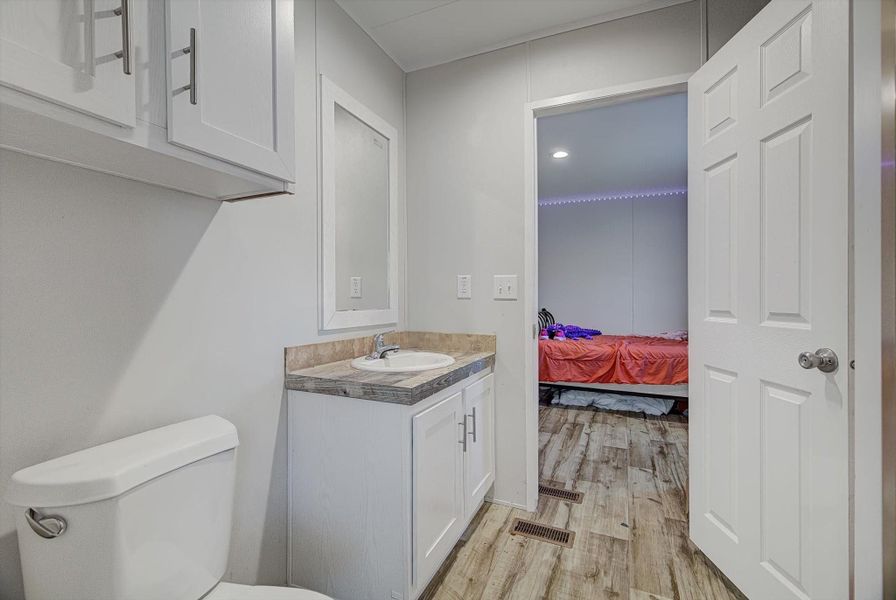 Furnished interior view inside a new home in , Cleveland (Image 17).