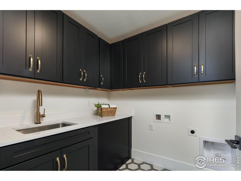 Laundry Room on Second Floor with Sink and Plenty of storage Laundry Room on Second Floor with Sink and Plenty of storage