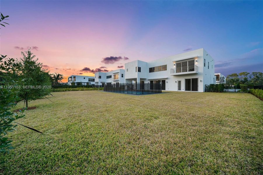 Exterior details and patio area of a home in , Weston (Image 35).