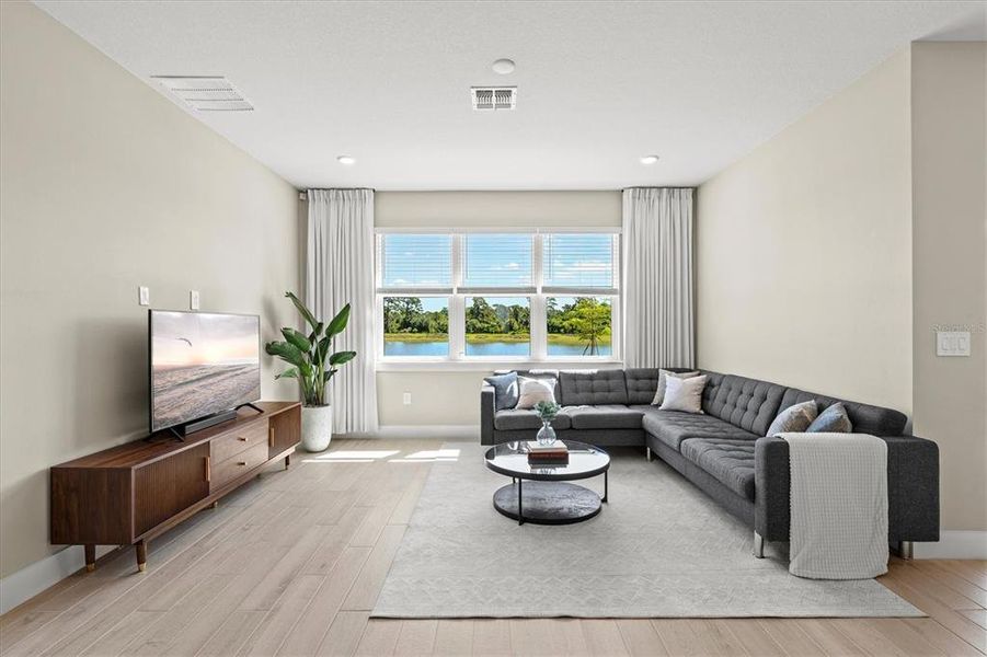 Furnished interior view inside a new home in , Nokomis (Image 36).