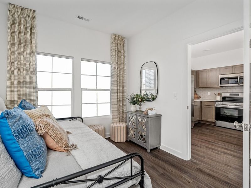Furnished interior view inside a new home in The Towns at Red River, Gallatin (Image 16). Furnished interior view inside a new home in The Towns at Red River, Gallatin (Image 16).