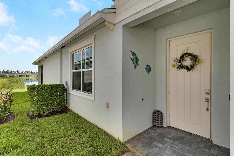 Covered Front Entry